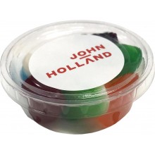 Tub filled with Christmas Mixed Lollies 50g